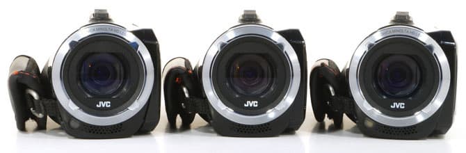Защищенные видеокамеры JVC GZ-R10, GZ-R15 и GZ-RX115