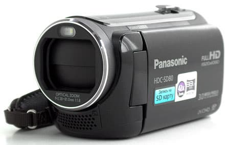 Видеокамера Panasonic HDC-SD80 Видеокамера Panasonic HDC-SD80
