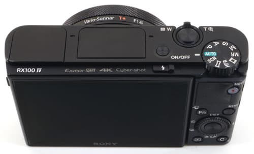 Видеосъемка фотоаппаратом Sony DSC-RX100M4