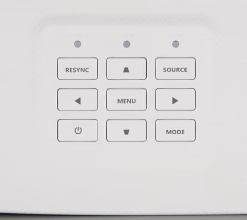 DLP-проектор Acer V7500, контрольная панель