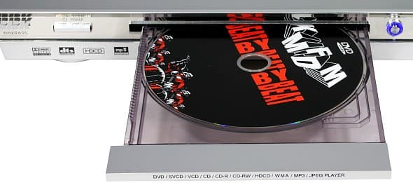 DVD tray