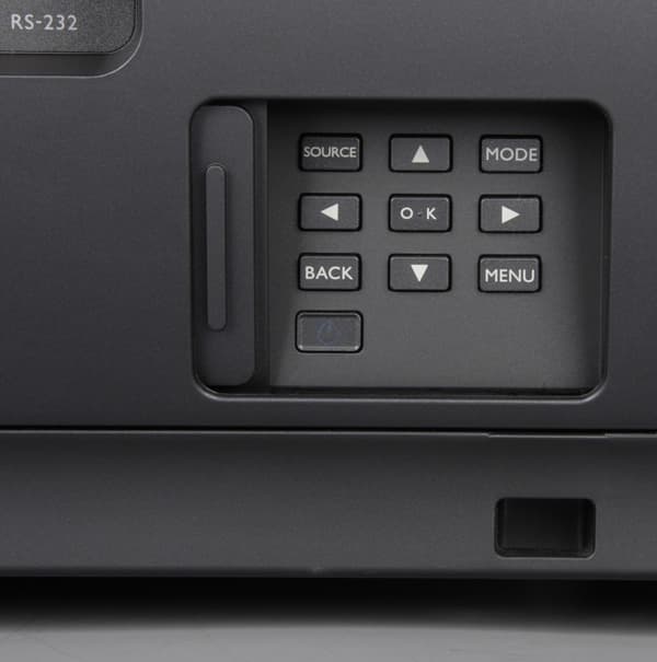 Проектор BenQ W11000, кнопки управления