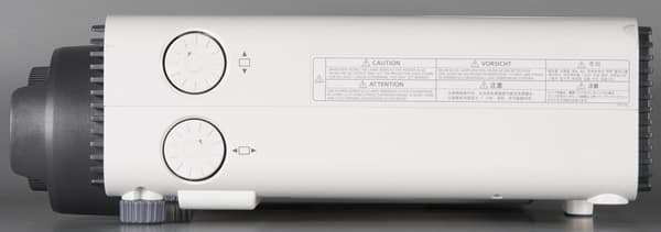 Проектор Canon Xeed WUX450ST, левая поверхность