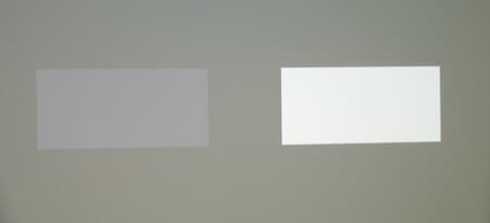 Проектор Dreamvision Inti 2, тест эффективности разделения