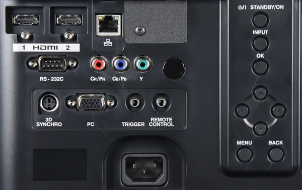 Проектор Dreamvision Inti 2, интерфейсы