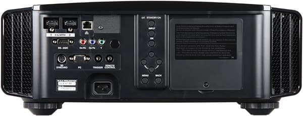 Проектор JVC DLA-X7-B, задняя поверхность