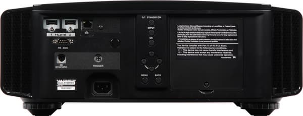 Проектор JVC DLA-X700RBE, задняя поверхность
