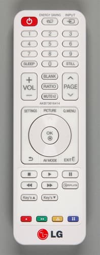 DLP-проектор LG PF80G, пульт ДУ