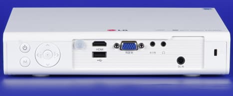 DLP-проектор LG PA72G, вид сзади