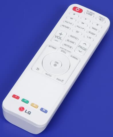 DLP-проектор LG PA72G, пульт ДУ