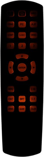 Проекторы Mitsubishi HC4000, HC3900 и HC3200, пульт ДУ с подсветкой