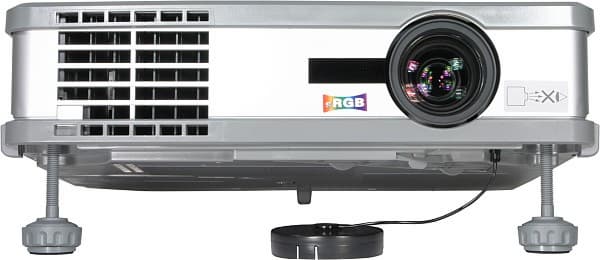Projector, front view