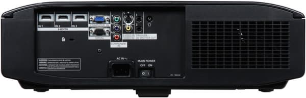 Проектор Panasonic PT-AE7000EA, задняя поверхность