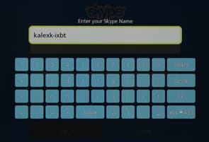 Skype — Panasonic Viera TX-LR42D25