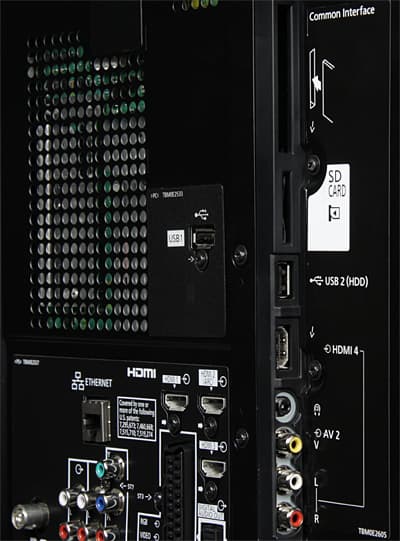 Плазменный телевизор Panasonic Viera TX-PR42ST30, разъемы