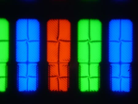 ЖК-телевизор Philips 55PUS8809/60, Микрофотографии матрицы