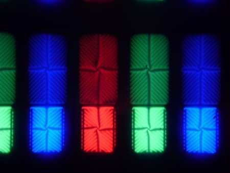 ЖК-телевизор Philips 55PUS8809/60, Микрофотографии матрицы