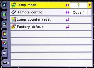 Menu - Lamp