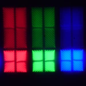 ЖК-телевизор Sony KD-55XD9305, Микрофотографии матрицы