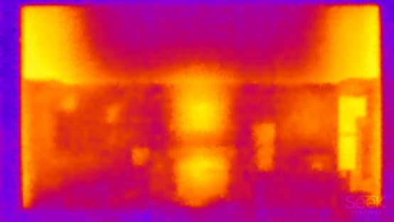 ЖК-телевизор Sony KD-55XD9305. Нагрев задней панели