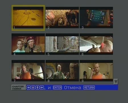 DVD navigation by chapter