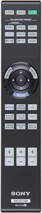 Проектор Sony VPL-HW50ES, пульт ДУ