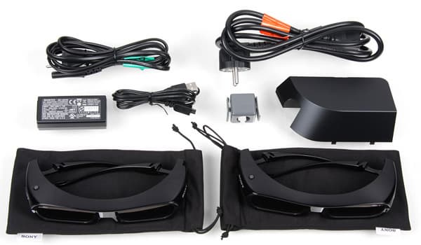 Проектор Sony VPL-VW1000ES, комплект поставки