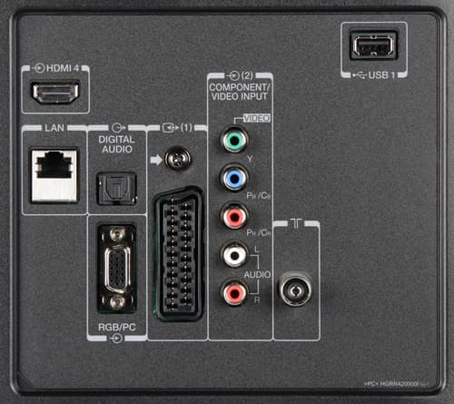 ЖК-телевизор Toshiba 47L7453RB, интерфейсы