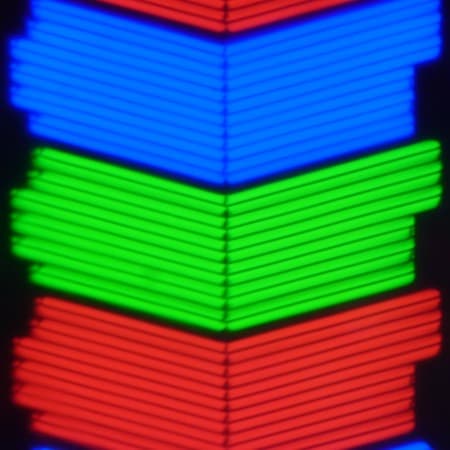 ЖК-телевизор Toshiba 47L7453RB, Микрофотографии матрицы