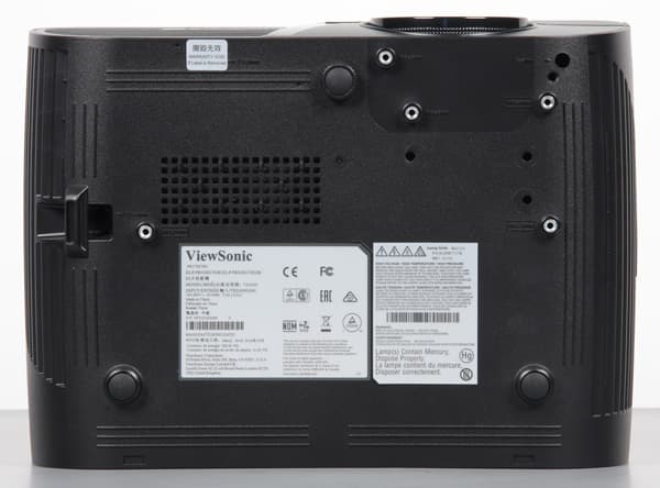 DLP-проектор ViewSonic Pro7827HD, вид снизу