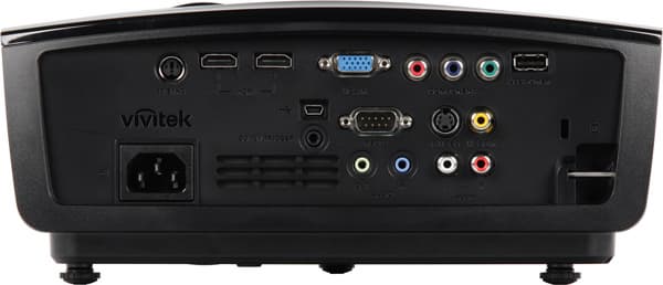 Проектор Vivitek H1185HD, задняя поверхность