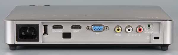 DLP-проектор Vivitek Qumi Q7, вид сзади