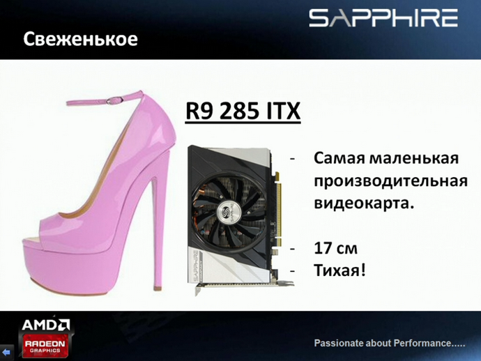 новые itx-видеокарты sapphire