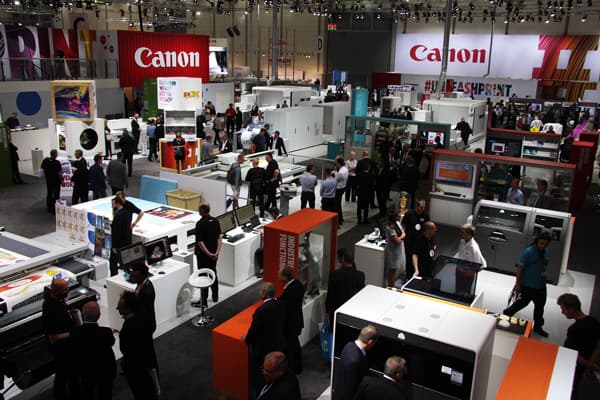 Canon на выставке drupa 2016