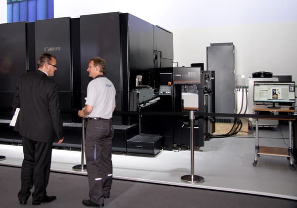 Canon на выставке drupa 2016