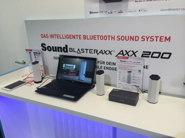 Стенд Creative на выставке IFA 2014