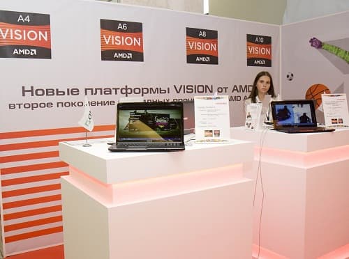 Стенд компании AMD