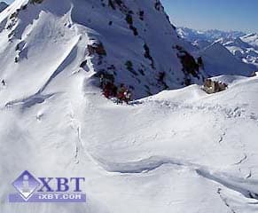 Снимок с вертолета: