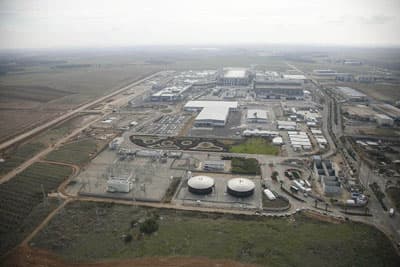 Вид на Fab 28 с высоты птичьего полета