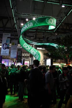 Стенд Nokia на MWC2014