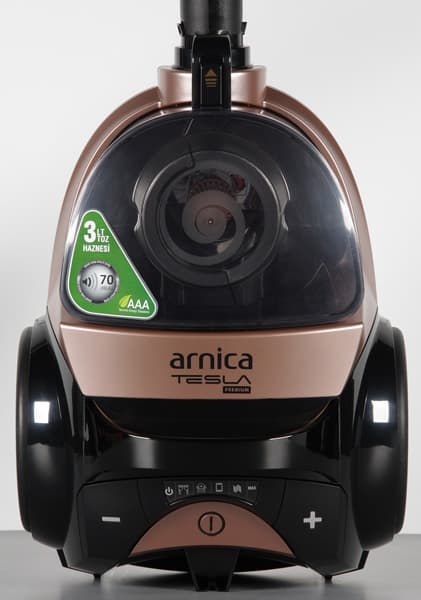 Пылесос Arnica Tesla Premium, вид сверху Пылесос Arnica Tesla Premium, вид сверху