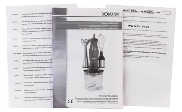 Погружной блендер Bomann SMS 349 CB