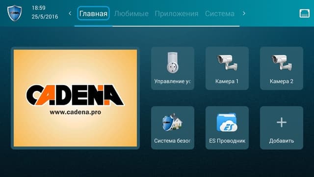 Интерфейс Cadena UMK-587 Интерфейс Cadena UMK-587
