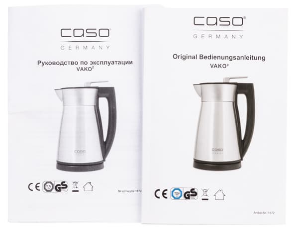 Электрический чайник Caso VakO2