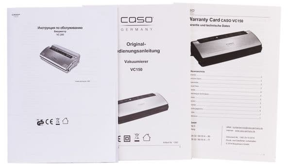 вакууматор Caso VC 150