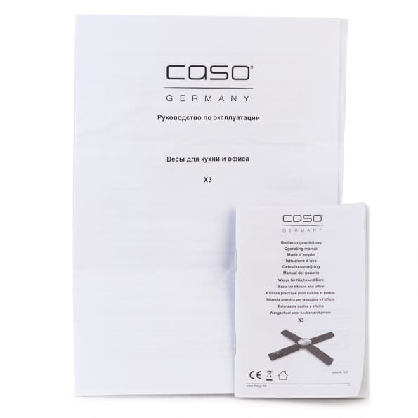 кухонные весы Caso X3