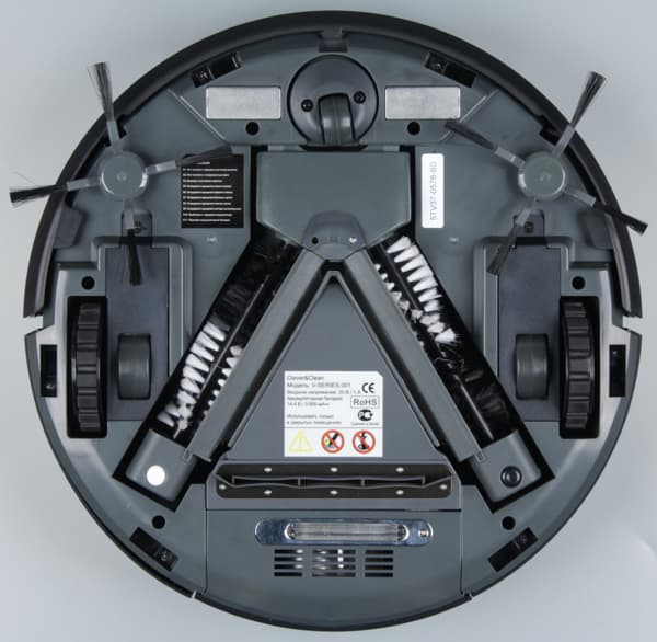 Робот-пылесос Clever&Clean V-Series 001, вид снизу