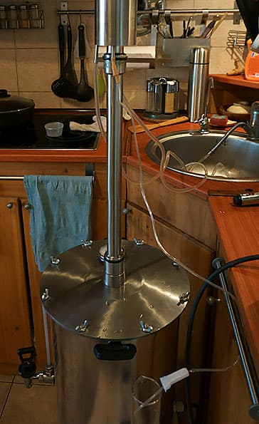 комплект Сатурн на нержавейке с терморегулятором 20 л