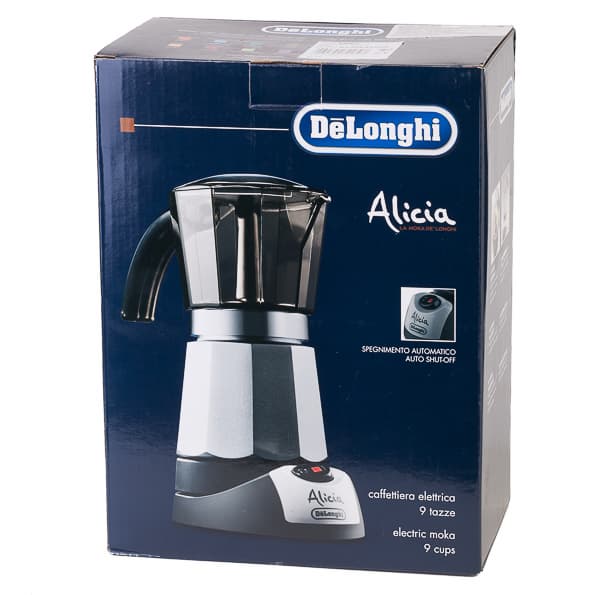 гейзерная кофеварка DeLonghi Moka Alicia EMK 9