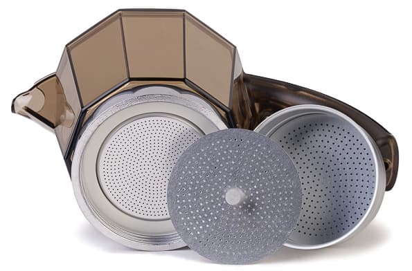 гейзерная кофеварка DeLonghi Moka Alicia EMK 9